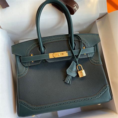 hermes ghillies birkin|Hermes birkins so black.